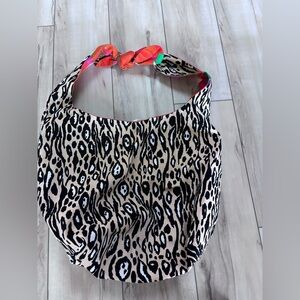 CAbi Colorful Animal Print Tote